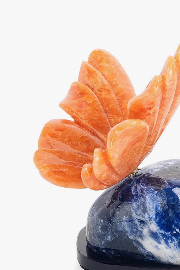 Borboleta-Decorativa-em-Pedra-Calcita-Laranja-com-base-em-Sodalita-2